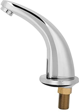 Automatic Infrared Sensor Faucet, Copper Body Touchless Water Tap with Inductive Activation for Bathroom Kitchen Sink, MultiLayer Plating, No Need to Touch, Suitable for Home Use