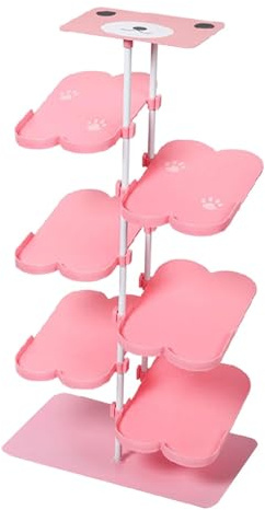 Colcolo Étagère à chaussures pour enfants, étagère de rangement sur pied, dessin animé, gain de place sur la porte du placard, rangement de chaussures pour