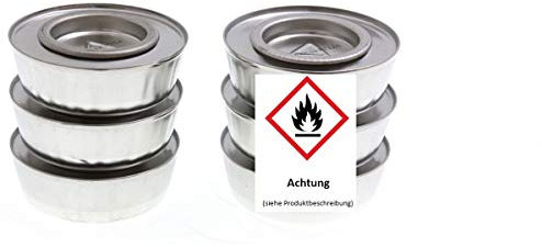 Unbekannt Brennpaste 6 Dosen a' 80 g