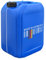 plasteo® 25 Liter Getränke- Wasserkanister mit 1 Schraubdeckel (DIN 61) | Lebensmittelecht | Stapelbar | Indoor und Outdoor | BPA Frei | Hergestellt in Deutschland | Blau