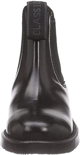 Rhinegold Child's Classic Leather Riding Jodhpur Boots 801 - Black, Size 2, 34 EU