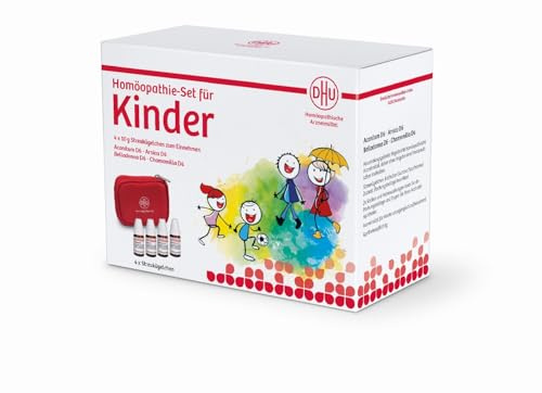 DHU Homöopathie-Set für Kinder, 4 x 10 g Streukügelchen, 1 St. Kombipackung