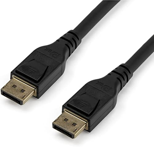 StarTech.com Cable DisplayPort 1.4 de 3m - Certificado VESA - 8K 60Hz - HBR3 - HDR - Cable de Monitor DP a DP - UltraHD 4K 120Hz (DP14MM3M)