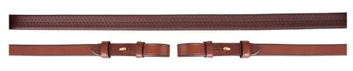 BR Rênes en caoutchouc Eventa 16 mm - Taille Full