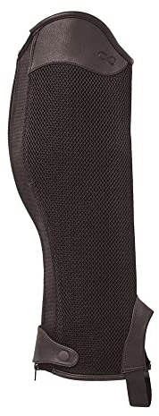 Dover Saddlery Stride Ladies' Coolmesh Half Chaps, Color: Brown, Size: XLarge