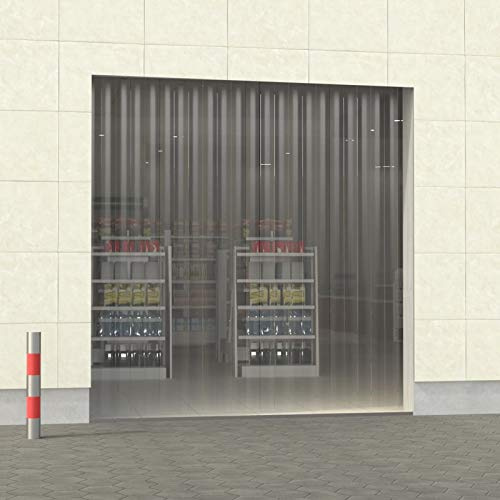 Juroupi Rotolo per Tenda a Strisce in PVC 3mm x 300mm 25 m