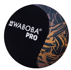 Waboba Pro – Pelota de Alto Rendimiento Que Rebota y Salta sobre el Agua, Pelota Impermeable para Piscina, Lago y Playa, Juguete de Exterior para Adolescentes y Adultos - Orange Purple