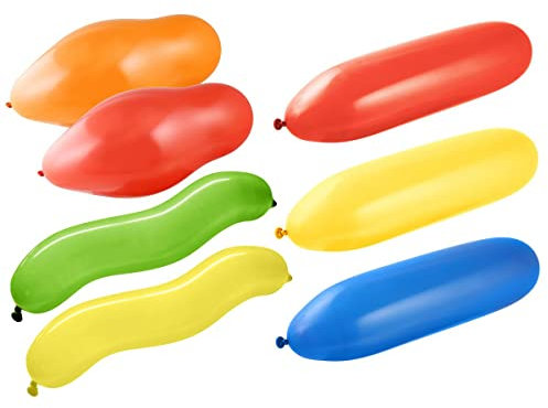 FACKELMANN 15 Luftballons, Latex, Formen und Farben Sortiert