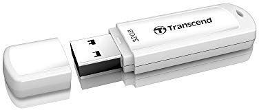 Transcend JetFlash 730 32GB USB 3.1 Gen 1 Flash Drive USB Stick -White TS32GJF730