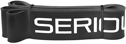 Serious Steel Fitness Black - #5 Strong Assisted Pull-up & Resistance Power Stretch Band (Size: 2.5