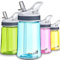 AceCamp Tritan 15516 Trinkflasche | auslaufsichere Sportflasche | BPA-frei | 350 ml | Blau