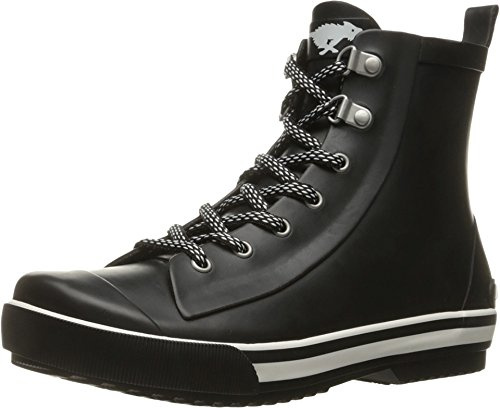 Rocket Dog Rainy Black Rubber 8 M
