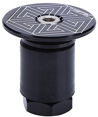 VGEBY 1 Paar Fahrradlenker Endstopfen, Aluminiumlegierung, verstellbar, erweiterbare Lenkerendkappen für die meisten Fahrräder Rennräder Mountainbikes (sechseckig)