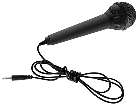 McGrey M35 Mikrofon - Dynamisches Mikrofon - Mit 3,5 mm Klinkenstecker - Passend für viele Home-Keyboards - Länge Kabel: ca. 1,3 m - Schwarz