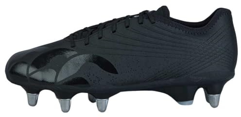 Canterbury Stampede Groundbreak Pro SG Rugby Boots Black/Silver