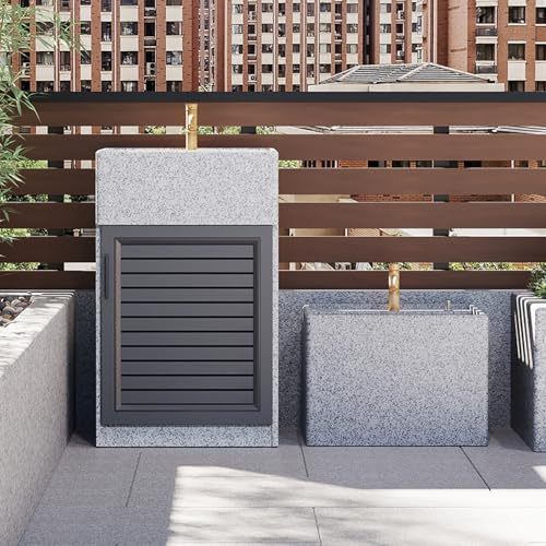 Mueble For Lavabo De Baño, Lavabo De Pedestal Independiente Integrado Al Tocador, Lavabos De Mármol De Pie, Armario De Almacenaje, Organizador Compacto, Lavabos For Inodoro(C)