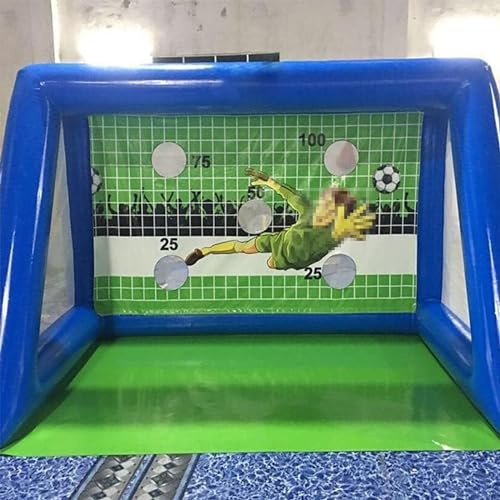 Sports Inflatable Quick-Open Multi-Person Competition Anti-Collision Goal, Inflatable Floating Water Polo Goal, Sports Outdoor Inflatable Water Football Goal Frame