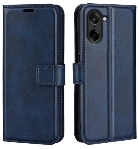 Kezaizhe Klapphülle für OnePlus Nord CE5 Hüllen PU Leder Wallet Schutzhülle Schutz Mobiltelefon Flip Back Cover für One Plus Nord CE 5 Tasche Handy Zubehör (Blau)