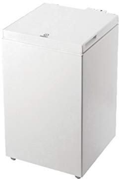 Indesit OS 1A 100 Congelatore a Pozzetto, F, 97 L, Bianco