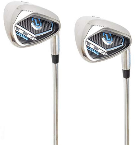 LAZRUS Premium Golf Irons Individual or Golf Irons Set for Men (4,5,6,7,8,9,PW) or Driving Irons (2&3) Right or Left Hand Steel Shaft Regular Flex Golf Clubs (Right Hand(2 pcs))