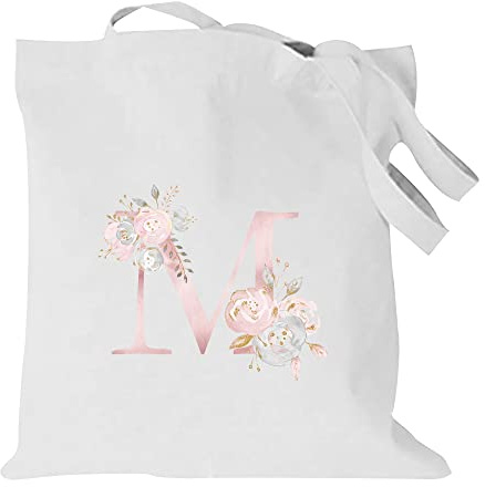 26 Letter Printed Canvas reusable grocery bags, Foldable Casual Travel HandBag, Shoulder Beach Tote Bags, Shopper bag eco friendly super strong washable Storage bags Shopping bag Canvas bag for Women