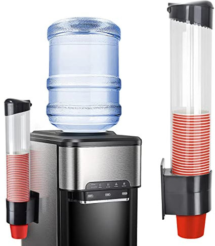 IWNTWY Cup Dispenser, Wall Mount Water Cooler Cup Holder Fits 7-12oz Cups