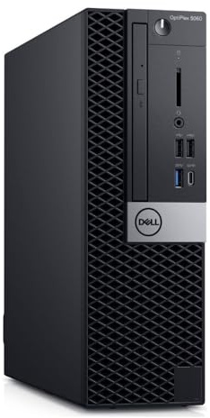 Ordinateur Dell Optiplex 5060 SFF/Core i7-8700 3.2 GHz / 16Go DDR4 / 512Go SSD/Windows 11 Pro (Reconditionné)
