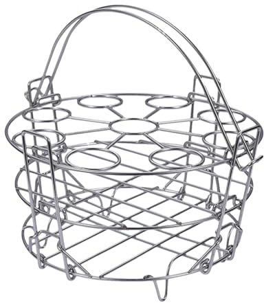 Griglia per vapore, setaccio in acciaio inox, griglia di raffreddamento a tre livelli con impugnature, sottopentola leggero per cottura a vapore, sottopentola portatile per pentola a pressione,