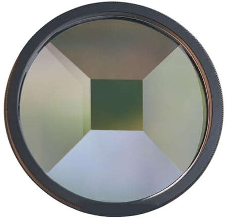 Specialeffektfilter 49 mm kamerafilter kalejdoskop specialeffekt lins anamorf unik visuell