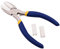 BENECREAT Pince à Double mâchoire en Nylon Pince à Bec Plat avec mâchoires adhésives pour la Fabrication de Bijoux à bricoler soi même, projets de Loisirs, Bleu