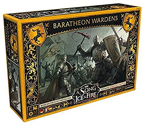 CMON, A Song of Ice & Fire – Wächter von Haus Baratheon, Erweiterung, Tabletop, 2 Spieler, Ab 14+ Jahren, 45+ Minuten, Deutsch, Mehrsprachig, 6. Baratheon Erweiterung