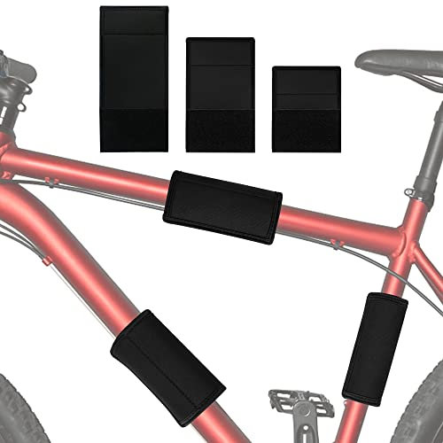 Rahmenschutz Fahrrad Transportschutz 3er Set, Transportschutz Set für Fahrrad & Ebike, Neopren Schutzhülle Rahmen Schutz, Fahrrad Transportschutz Fahrradträger Zubehör für Thule Westfalia MTB Rennrad