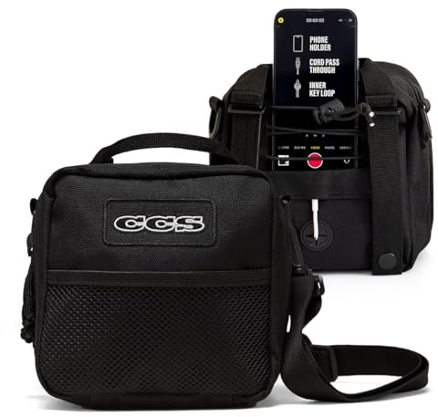 [CCS] Emergency Skate Kit | Hardware, Grip & Skate Tool, Bearings, Wax, & Shoe Laces Options | Skate Trip Essentials | Utility Bag Included (Bag Only)