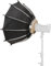 Softbox Parabolico, Softbox a Ombrello Pieghevole Compatibile con Supporto Bowen Universale, Diffusore Portatile per Luci Soffuse con Borsa in Nylon per Ritratti in Studio (90cm)