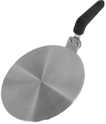 MMYUAK induktionsadapterplatta värmefördelningsplatta, induktionsadapterplatta i rostfritt stål, 13 cm/20 cm, rund värmefördelare, köksredskap, stekpanna, värmefördelare för gas elektronisk spis (13