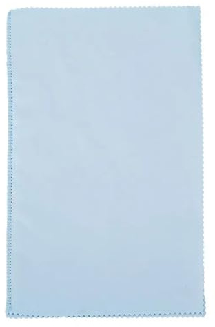 YZDKR Grand Chiffon d'essuyage Multicouche en Argent, 1 pièce, Polissage de Bijoux en Argent, Chiffon de Nettoyage de Bijoux pour Les Bijoux(Blue)