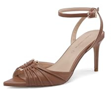 QUEEN HELENA Sandali Eleganti con Tacco Alto Donna K4534 (Marrone, Sistema Taglie Calzature EU, Adulto, Donna, Numero, Media, 38)