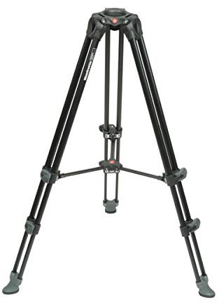 Manfrotto MVT502AM - Treppiede telescopico con doppia gamba, colore: Nero