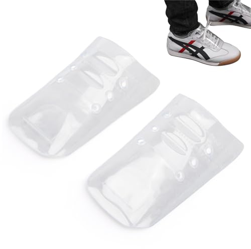 Copriscarpe da barbiere, Copriscarpe da taglio in PVC impermeabile trasparente Copriscarpe Protezione metatarso Protezione per stivali in silicone per parrucchieri