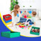 Toy Blocks Organizer, Cute Brick Storage, Container, Sorter Sifter Box, Sorting Box, Sorting Tray, Lasts for 10 Years, Particle Separator Tool, Toy Accessories, Gift for Lego Lovers, Green