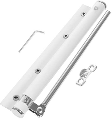 jojofuny Ferme-porte Automatique à Ressort Pour Portes Légères Ferme-porte Acier Inoxydable Pour Maison Et Abris De Jardin