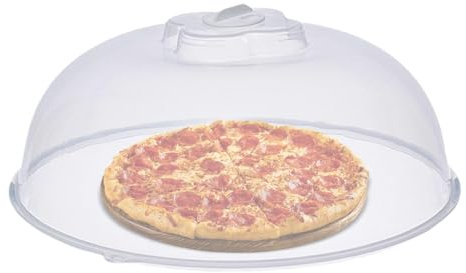 Mikrowellen Teller Abdeckung, Mikrowellendeckel Transparent, Spritzwassergeschützte Plattenschutzabdeckung, Spritzschutz Abdeckhaube für Lebensmittel, Mikrowellenhaube