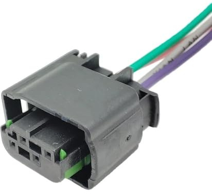 conector terminal 1-967640-1 8E0971934 0090-506 Convertidor de GLP de 4 pines Conectores de cámara de visión trasera Enchufe del cable del sensor de oxígeno