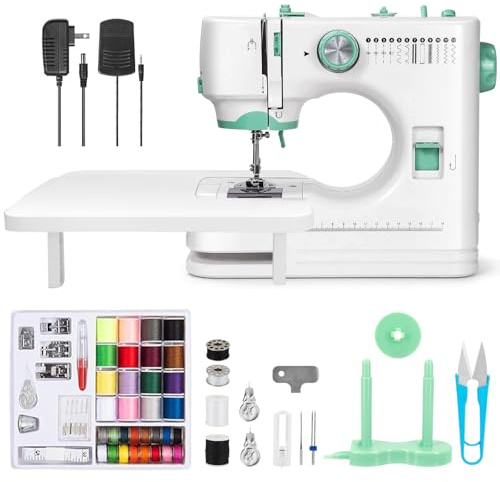 Ykall Sewing Machine with Extension Table & 12 Stitches