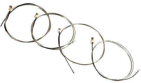 Classic Cantabile KB34 Kontrabass Saiten (Strings, für 3/4 Größe, rund gewickelt, jede Saite in beschrifteter Einzelhülle)