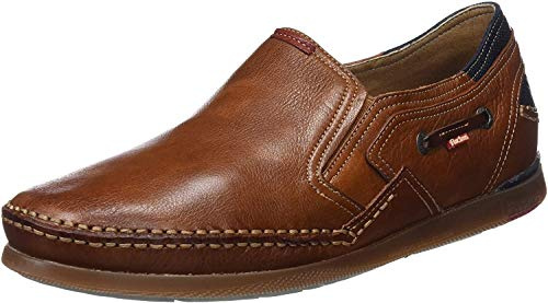 Fluchos Mariner Náuticos, Hombre, Marrón (Cuero 000), 41 EU (7.5 UK)