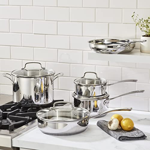 Cuisinart 87P-9 Home Gourmet Stainless Steel 9-Pc Set,Silver