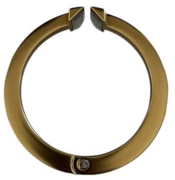 Attaché Purse Hook for Table - Portable Bag Hanger, Strong Durable Handbag Holder - 35lb Capacity Desk Hanger, Premium Bag Clip with Gift Box, Anti-Slip Car Tote Accessory - Aria Antique Gold