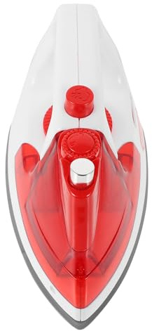Abaodam Fer à Repasser Électrique Éducatif pour Garçon et Filles, Simulation Réaliste, Taille Compacte, Plastique Sûr, Jeu de Rôle D’électroménager, Développement Motricité Fine