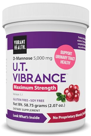 Vibrant Health, U.T. Vibrance Powder, Crisis Intervention for Urinary Tract Health, 10 Servings